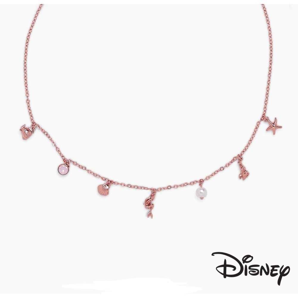 DISNEY LITTLE MERMAID DELICATE CHARMS CHOKER